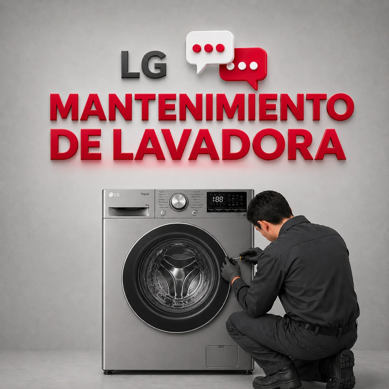 Mantenimiento de lavadoras LG